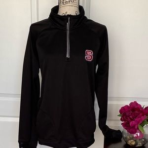 NC State half zipper pull over XL